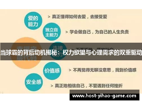 当球霸的背后动机揭秘：权力欲望与心理需求的双重驱动