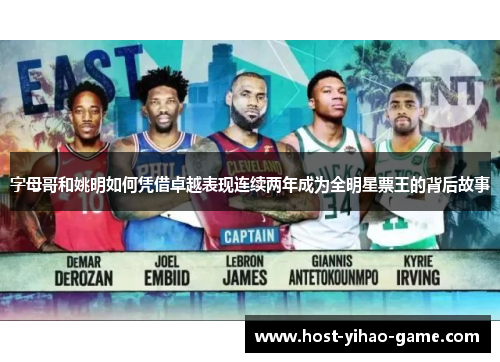 字母哥和姚明如何凭借卓越表现连续两年成为全明星票王的背后故事