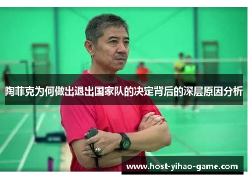 陶菲克为何做出退出国家队的决定背后的深层原因分析